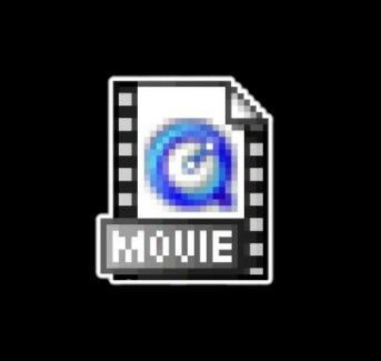 Ícone antigo de arquivo de filme